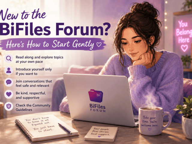 How to Join the BiFiles Forum at Your Own Pace